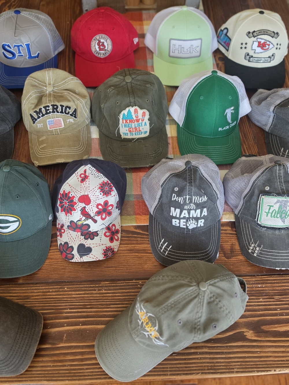 17 Assorted Men's, Women's, & Kid's Baseball Hats